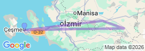 Tour route map
