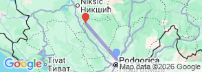 Tour route map