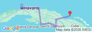 Tour route map