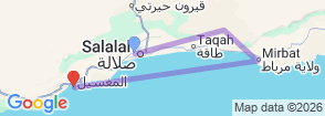 Tour route map