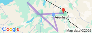 Tour route map