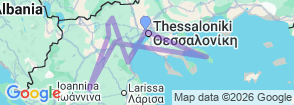 Tour route map