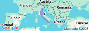 Tour route map