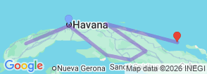 Tour route map