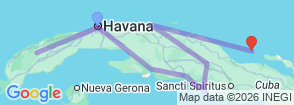 Tour route map