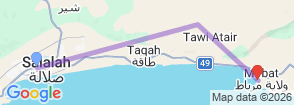 Tour route map
