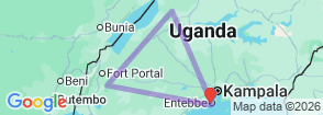 Tour route map