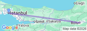 Tour route map