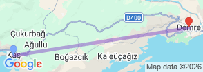 Tour route map