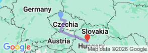 Tour route map