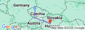 Tour route map