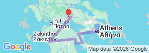 Tour route map