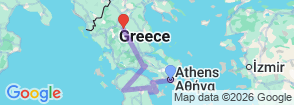 Tour route map