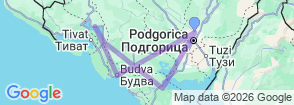 Tour route map