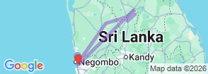 Tour route map