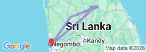 Tour route map