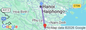 Tour route map