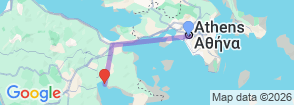 Tour route map