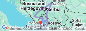 Tour route map