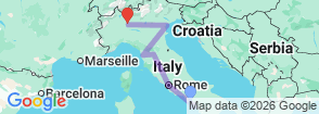 Tour route map