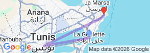 Tour route map