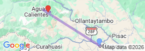 Tour route map