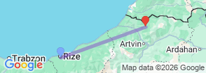 Tour route map