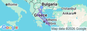 Tour route map