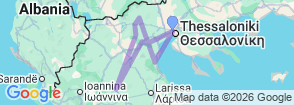 Tour route map
