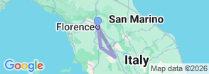 Tour route map