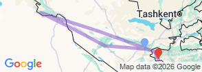 Tour route map