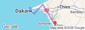 Tour route map