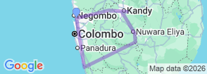 Tour route map