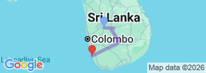Tour route map