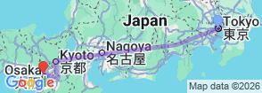 Tour route map