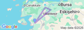 Tour route map