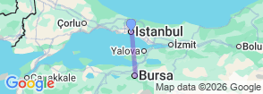Tour route map