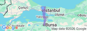 Tour route map