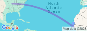 Tour route map