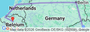 Tour route map