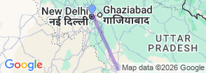 Tour route map