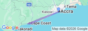 Tour route map