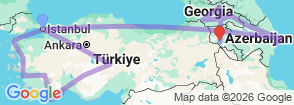 Tour route map