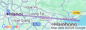 Tour route map