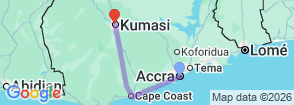 Tour route map