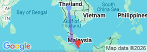 Tour route map