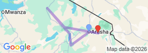 Tour route map