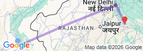 Tour route map