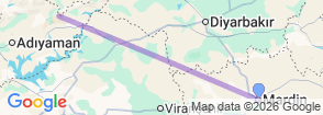 Tour route map