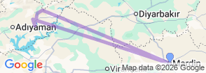 Tour route map